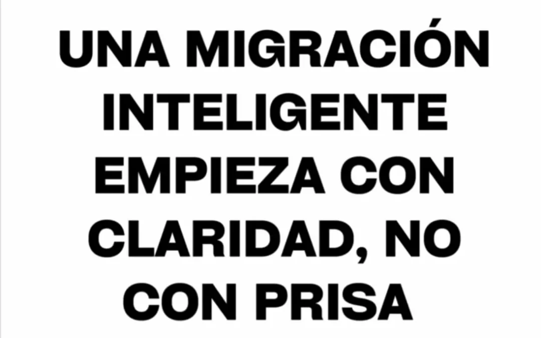 11.11.25 – ¡Antes de migrar a SAP S/4HANA o SAP ERP Cloud, detente un momento!